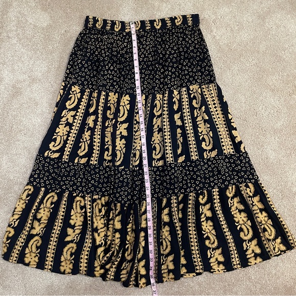 Plus-Sized Beaded Indonesian Maxi Skirt, Size 3XL - Picture 1 of 6